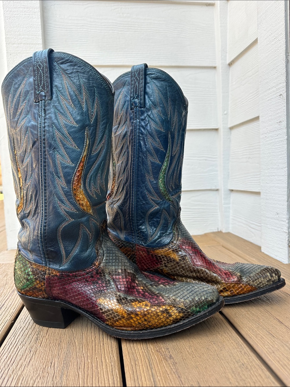 Dan Post python cowboy boots - Picture 3 of 7